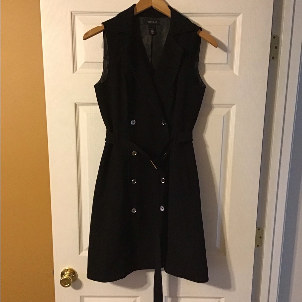 White House Black Market trench dress